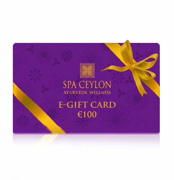 Spa Ceylon poklon kartica