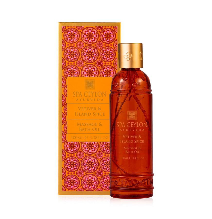 VETIVER I ZAČINI ULJE ZA MASAŽU 100ml